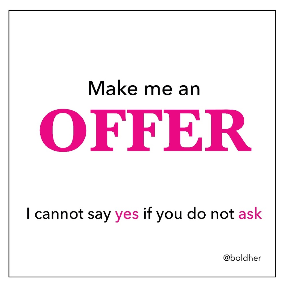 Don't be shy, go for it!